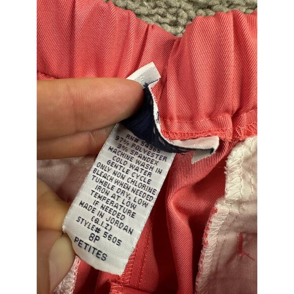 CB Collections Pants Womens 8 Petite Polyester Spandex Capri Trousers Ladies - Picture 11 of 13